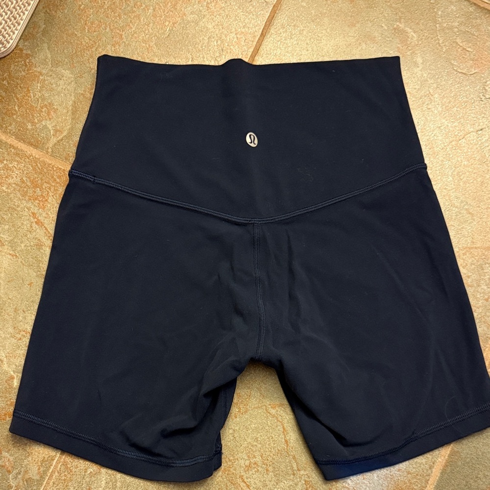 lululemon athletica Midnight Navy Bike Shorts